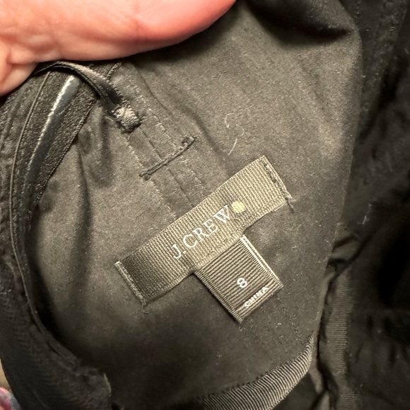 J Crew Black Tulle Pleated Bodice Aline Cocktail dress size 8 - Picture 4 of 9